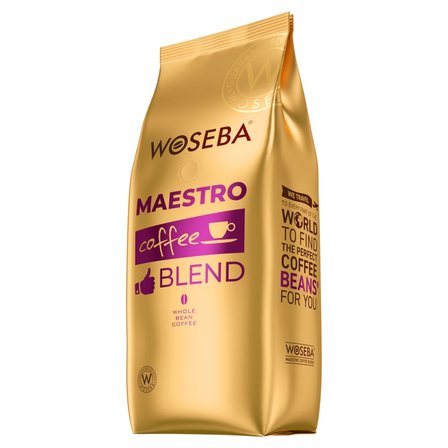 Woseba Maestro Coffee Blend Kawa palona ziarnista 1000 g (2)