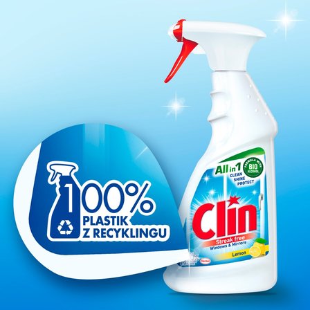 Clin Lemon Płyn do mycia powierzchni szklanych 500 ml (2)