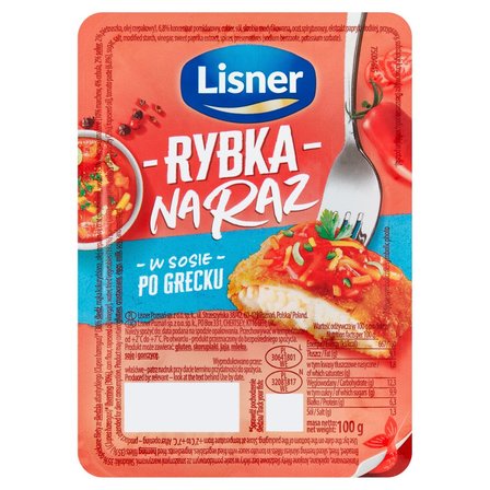 Lisner Rybka na raz po grecku 100 g (1)