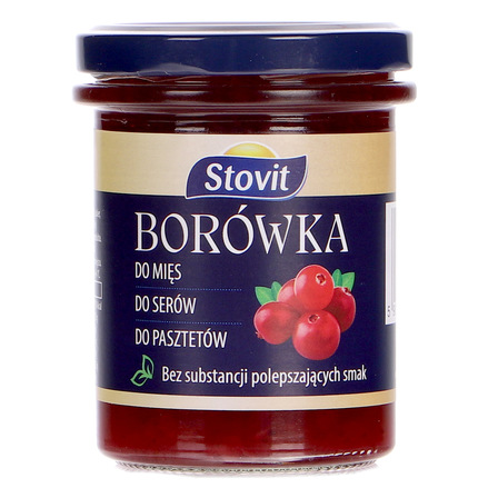 Stovit borówka do mięs, deserów, pasztetów 220g (1)