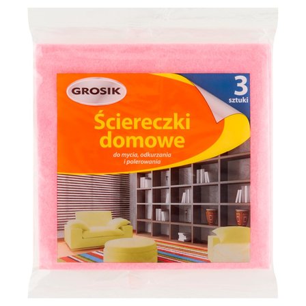 Grosik Ściereczki domowe 35 x 35 cm 3 sztuki (1)