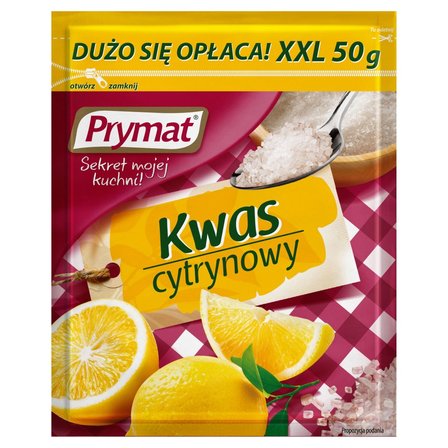 Prymat Kwas cytrynowy 50 g (1)