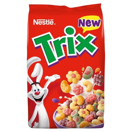 Nestlé Trix Płatki śniadaniowe o smaku owocowym 350 g (1)