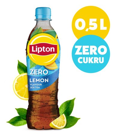 Lipton Ice Tea Lemon Flavour Zero Sugar Napój niegazowany 500 ml (2)