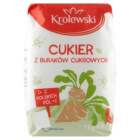 Cukier Królewski Cukier z buraków cukrowych 1 kg (1)