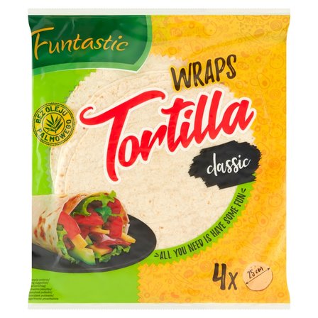 Funtastic Tortilla pszenna 250 g (4 x 62,5 g) (1)