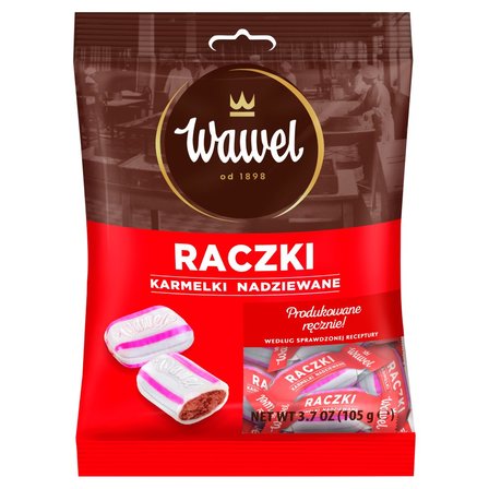 Wawel Raczki Karmelki nadziewane 105 g (1)