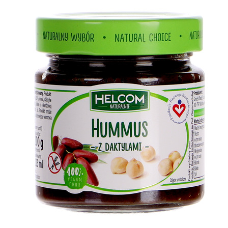 Helcom naturalnie  hummus z daktylami 200g (1)