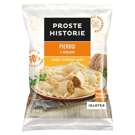 Proste Historie Pierogi z mięsem 450 g (1)