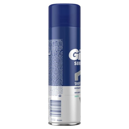 Gillette Series Rewitalizujący żel do golenia dla mężczyzn, z zieloną herbatą, 200 ml (5)