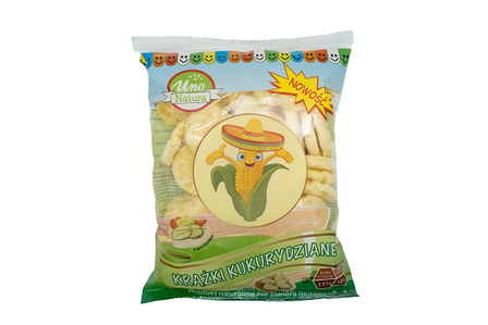 UNO NATURA KRĄŻKI KUKURYDZIANE 60G (1)