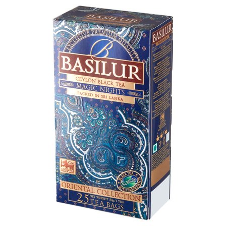 Basilur Oriental Collection Magic Nights Herbata czarna 50 g (25 x 2 g) (2)