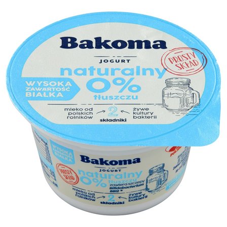 Bakoma Jogurt naturalny 170 g (2)