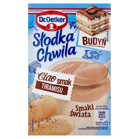 Dr. Oetker Słodka Chwila Budyń smak tiramisu 44 g (1)