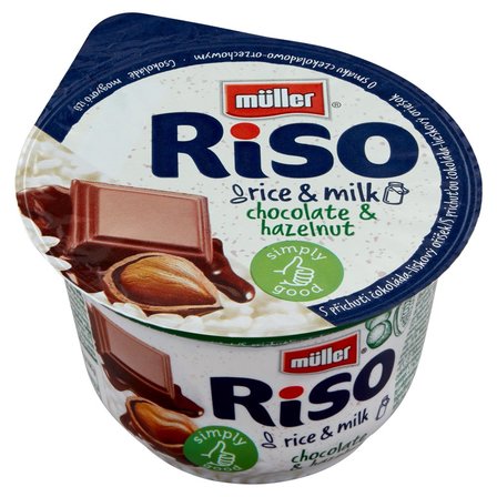 Müller Riso Deser mleczno-ryżowy o smaku czekoladowo-orzechowym 200 g (2)