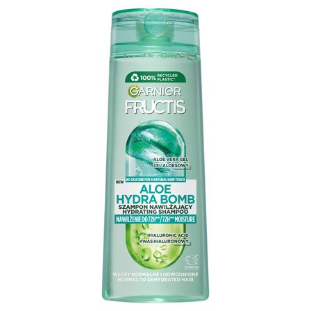 Garnier Fructis Aloe Hydra Bomb Szampon wzmacniający do włosów odwodnionych 400 ml (1)