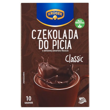 Krüger Classic Czekolada do picia o obniżonej zawartości tłuszczu 250 g (10 x 25 g) (1)