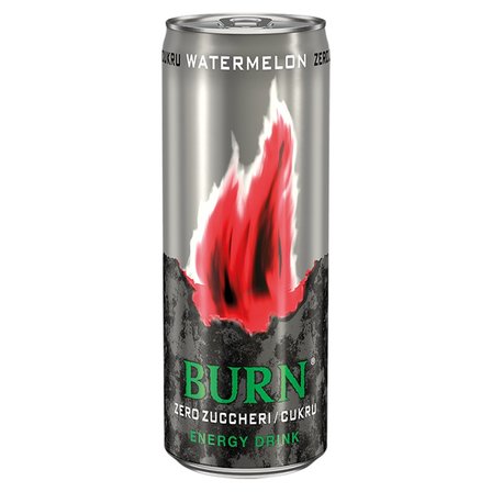 Burn Watermelon Gazowany napój energetyzujący 250 ml (1)