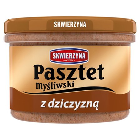 Skwierzyna Pasztet myśliwski z dziczyzną 180 g (1)