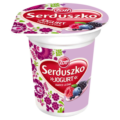 Zott Serduszko Jogurt owocowy Standard 125 g (1)