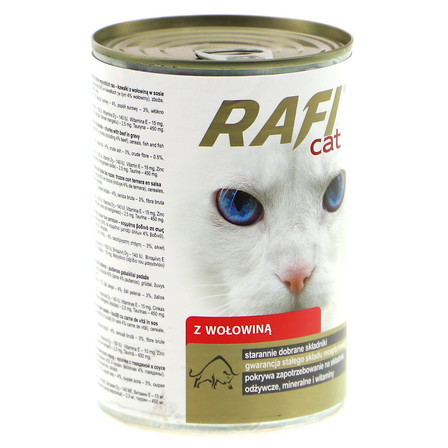 RAFI CAT KARMA DLA KOTÓW Z WOŁÓWINĄ 415G (10)