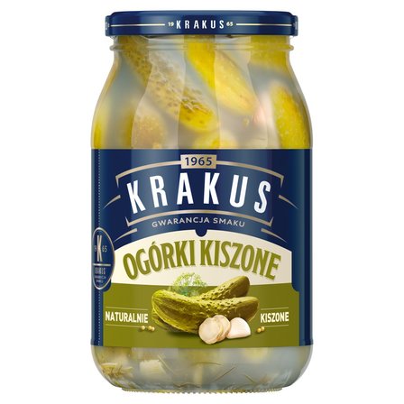 Krakus Ogórki kiszone 860 g (1)