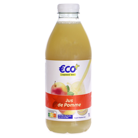 ECO+ sok z jabłek 1L (1)