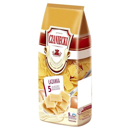 Czaniecki Makaron 5 jajeczny łazanka 250 g (2)