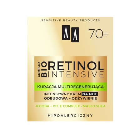 AA Retinol Intensive 70+ intensywny krem na noc odbudowa+odżywienie 50 ml (1)