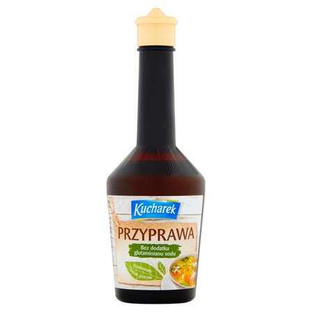 Kucharek Przyprawa do zup i potraw w płynie 215 g (1)