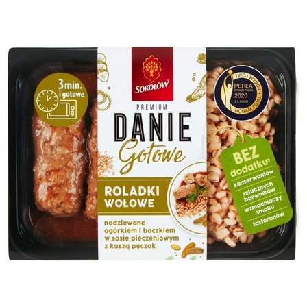 Sokołów Premium Danie gotowe roladki wołowe 360 g (1)