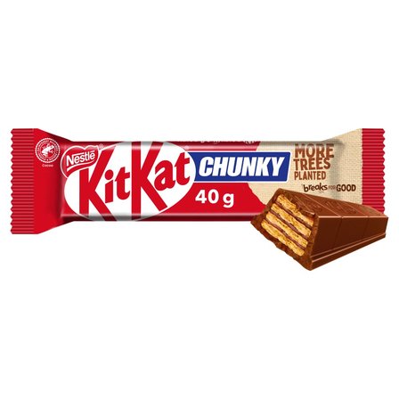 KitKat Chunky Paluszek waflowy w mlecznej czekoladzie 40 g (2)