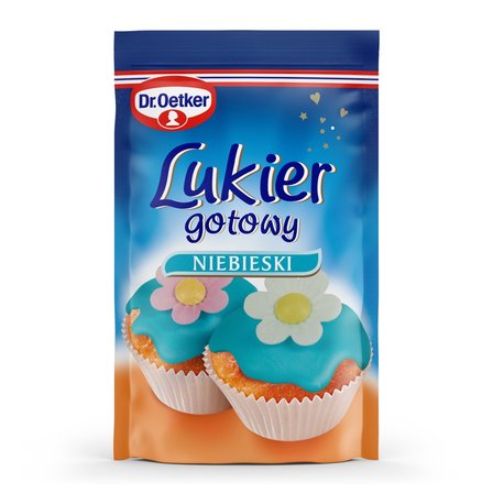 Dr. Oetker Lukier gotowy niebieski 100 g (2)