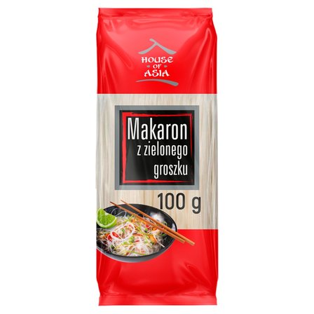 House of Asia Makaron z zielonego groszku 100 g (2)