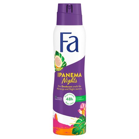 Fa Ipanema Nights 48h Dezodorant w sprayu o zapachu jaśminu 150 ml (1)