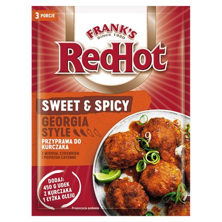 Frank's RedHot Sweet & Spicy Georgia Style Przyprawa do kurczaka 20 g (1)