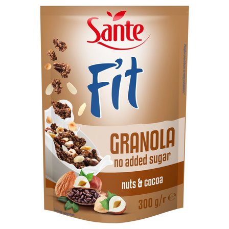 Sante Fit Granola orzechy & kakao 300 g (1)