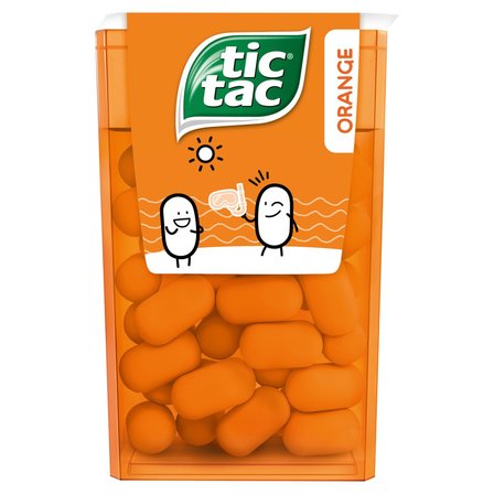 Tic Tac Drażetki o smaku pomarańczowym 18 g (1)