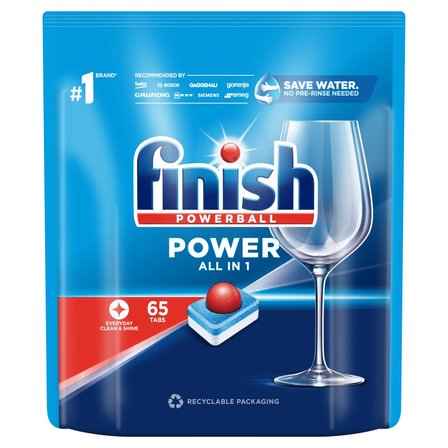 Finish Power Fresh Tabletki do mycia naczyń w zmywarce 1040 g (65 sztuk) (1)