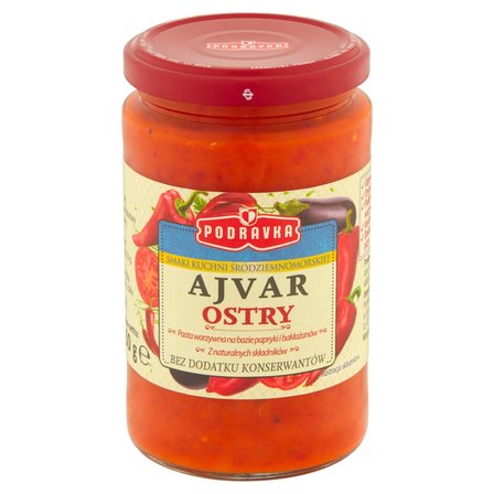 Podravka Ajvar ostry 350 g (2)