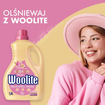 Woolite Keratin Therapy Płyn do prania delikatne tkaniny i wełna 1,8 l (30 prań) (4)