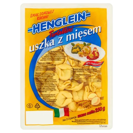 Henglein Tortellini uszka z mięsem 250 g (1)