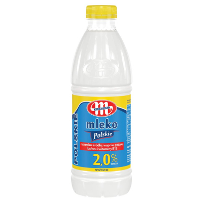 Mlekovita Mleko Polskie spożywcze 2,0 % 1 l (1)