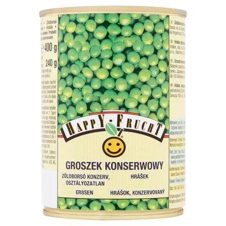 HAPPY FRUCHT Groszek konserwowy 400 g (1)