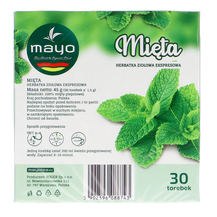 MAYO HERBATA MIĘTA 30 X 1,5G (2)