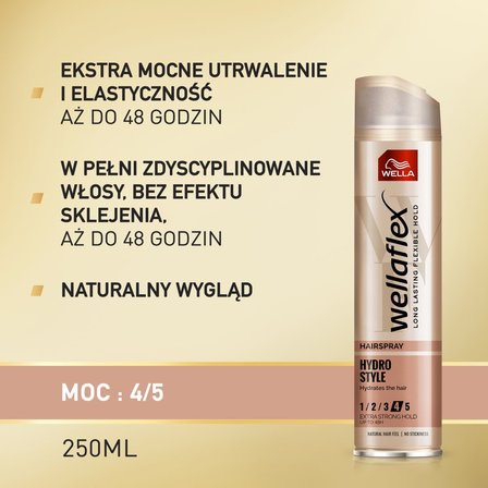 Wella Wellaflex Hydro Style Spray do włosów 250 ml (3)