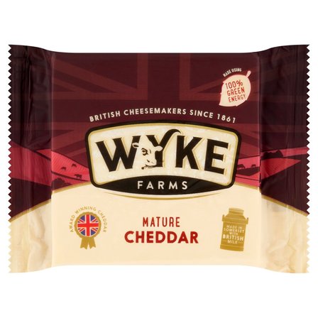 Wyke Farms Ser cheddar mature 200 g (1)