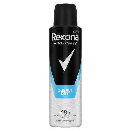 Rexona Men Cobalt Dry Antyperspirant w aerozolu 150 ml (1)