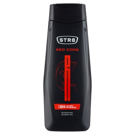 STR8 Red Code Odświeżający żel pod prysznic 400 ml (1)