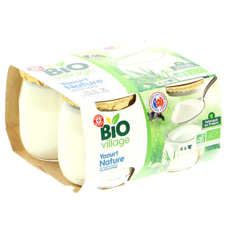 BIO WM Jogurt naturalny 4x125g szklany słoik (11)